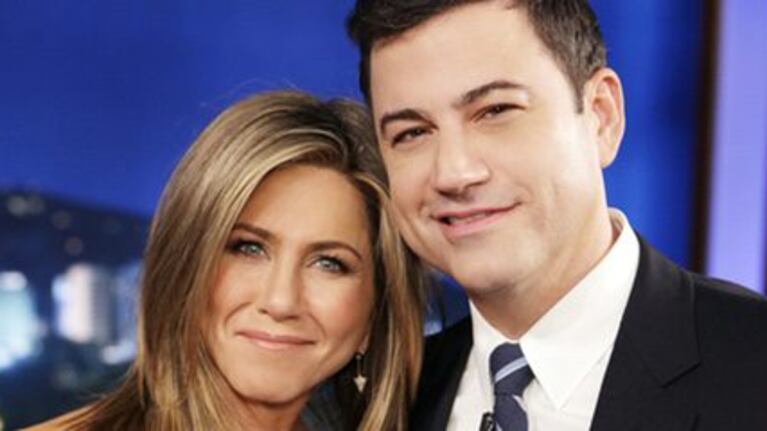 Jimmy Kimmel ofició la boda de Jennifer Aniston y Justin Theroux