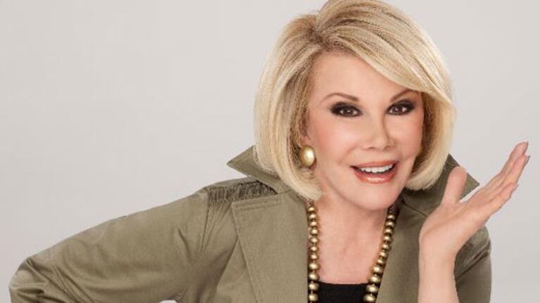 Joan Rivers pelea por su vida. (Foto: Web)