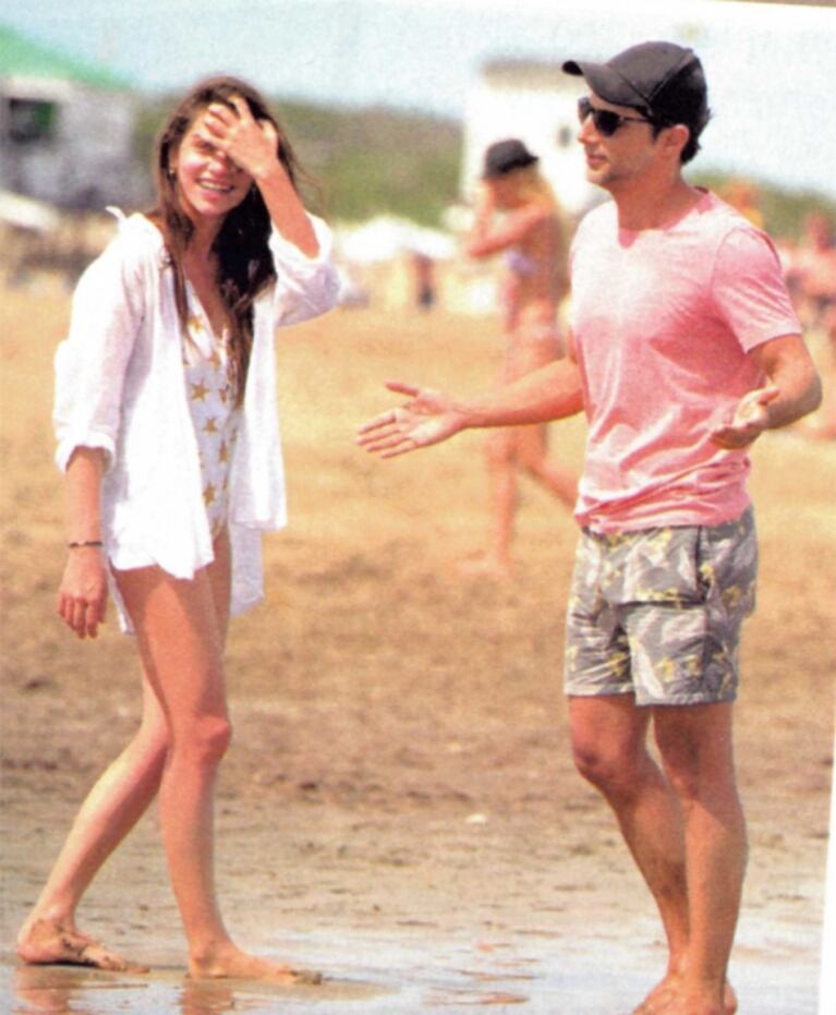 Joaquín Furriel y Eva de Dominici, enamorados en la playa: ¡besos frente al mar! 