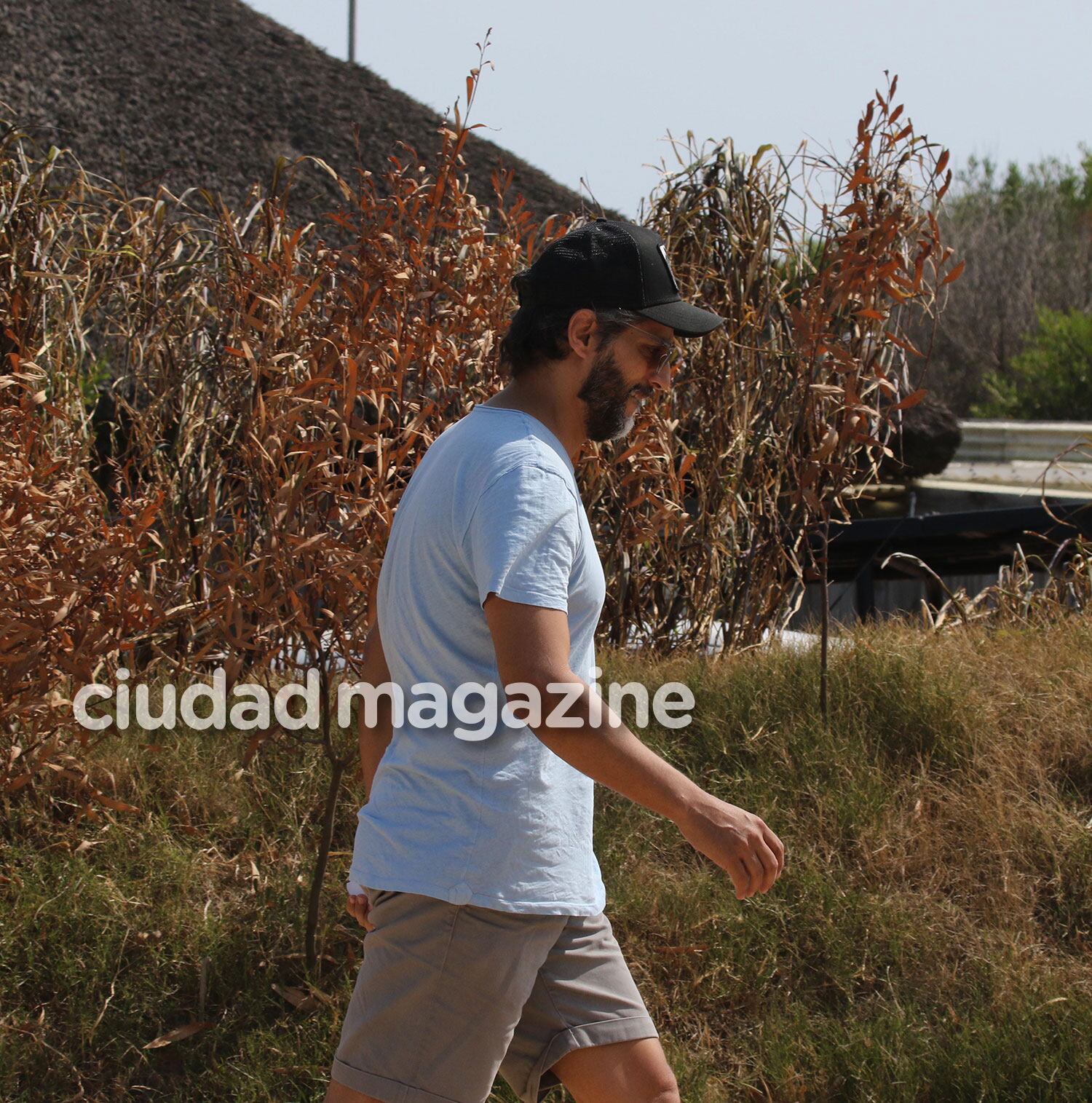 Joaquín Furriel y Manuela Bozoglian, juntos en Punta del Este (Fotos: GM Press).