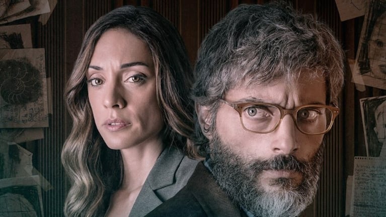 Joaquín Furriel y Martina Gusman en la película de Netflix.