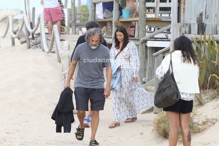 Joaquín Furriel y su novia en Punta del Este (Foto: RS Fotos).