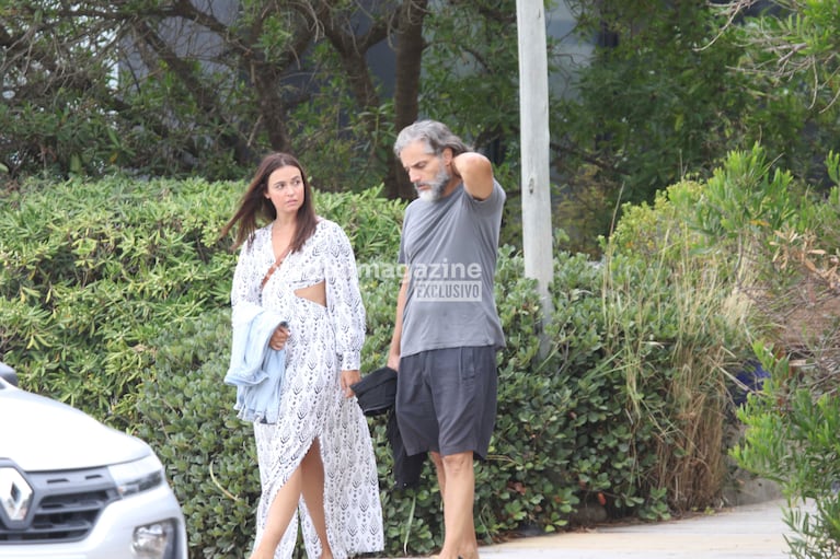Joaquín Furriel y su novia en Punta del Este (Foto: RS Fotos).