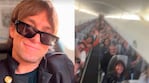 Joaquín Levinton viajó a Córdoba: cómo reaccionaron los pasajeros al verlo tras la denuncia (Captura de Instagram)