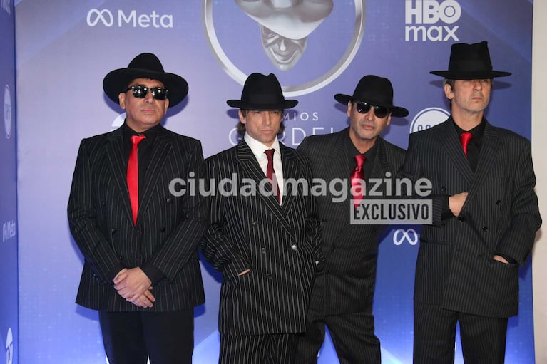 Joaquín Levinton y los integrantes de Turf (Foto: Movilpress)