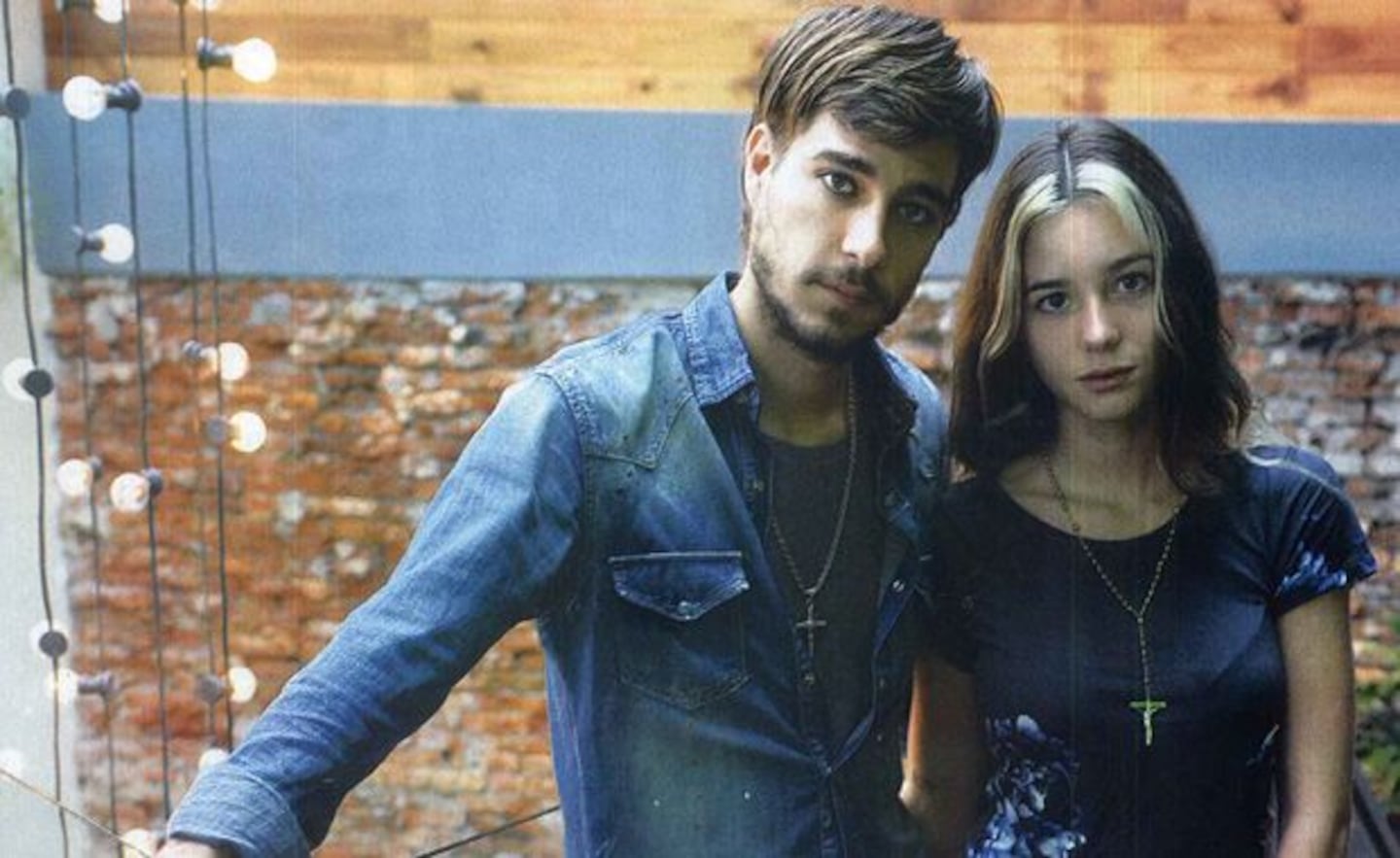 Joaquín Rozas y Lucía Celasco, enamorados (Foto: revista Gente).