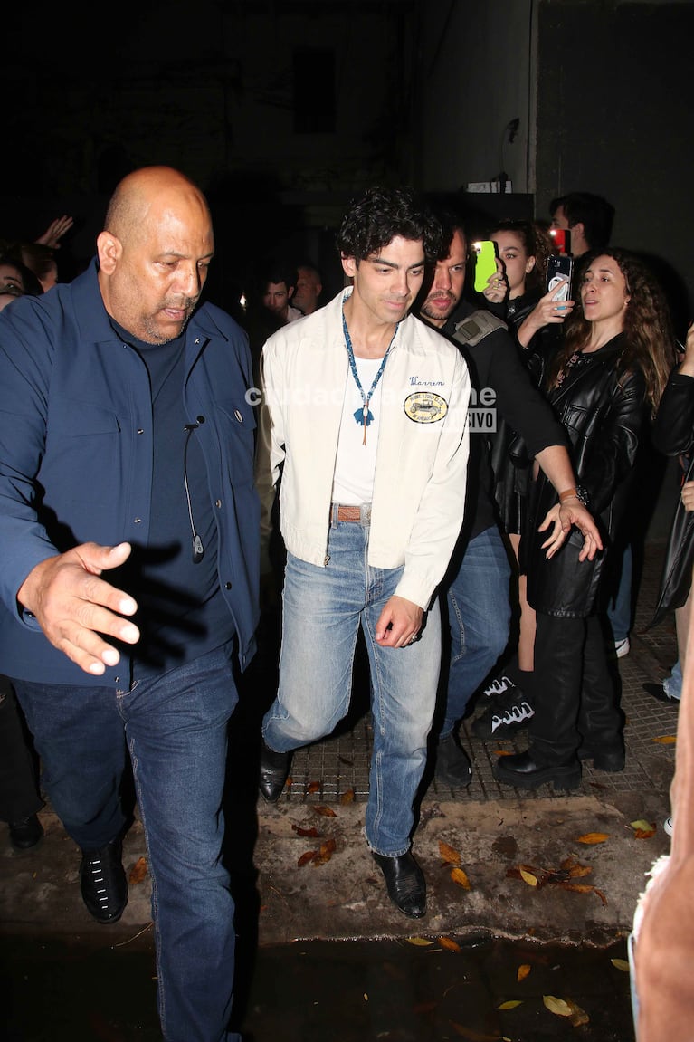 Joe Jonas en Buenos Aires (Foto: Movilpress).