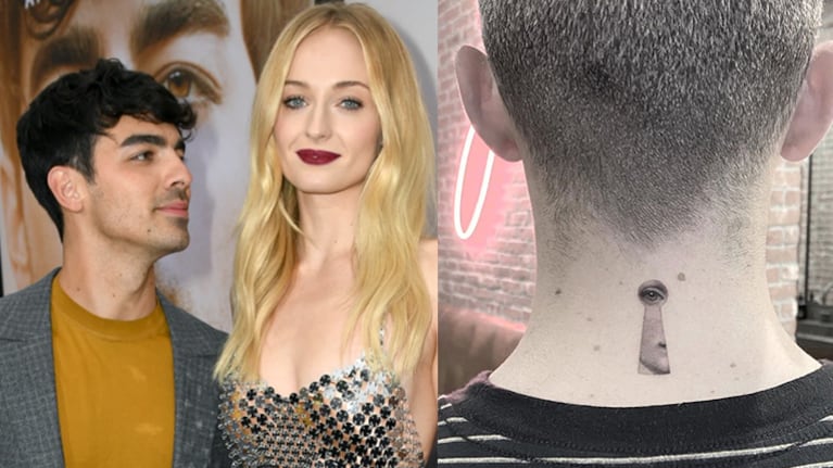 Joe se tatuó el rostro de Sophie en la nuca.