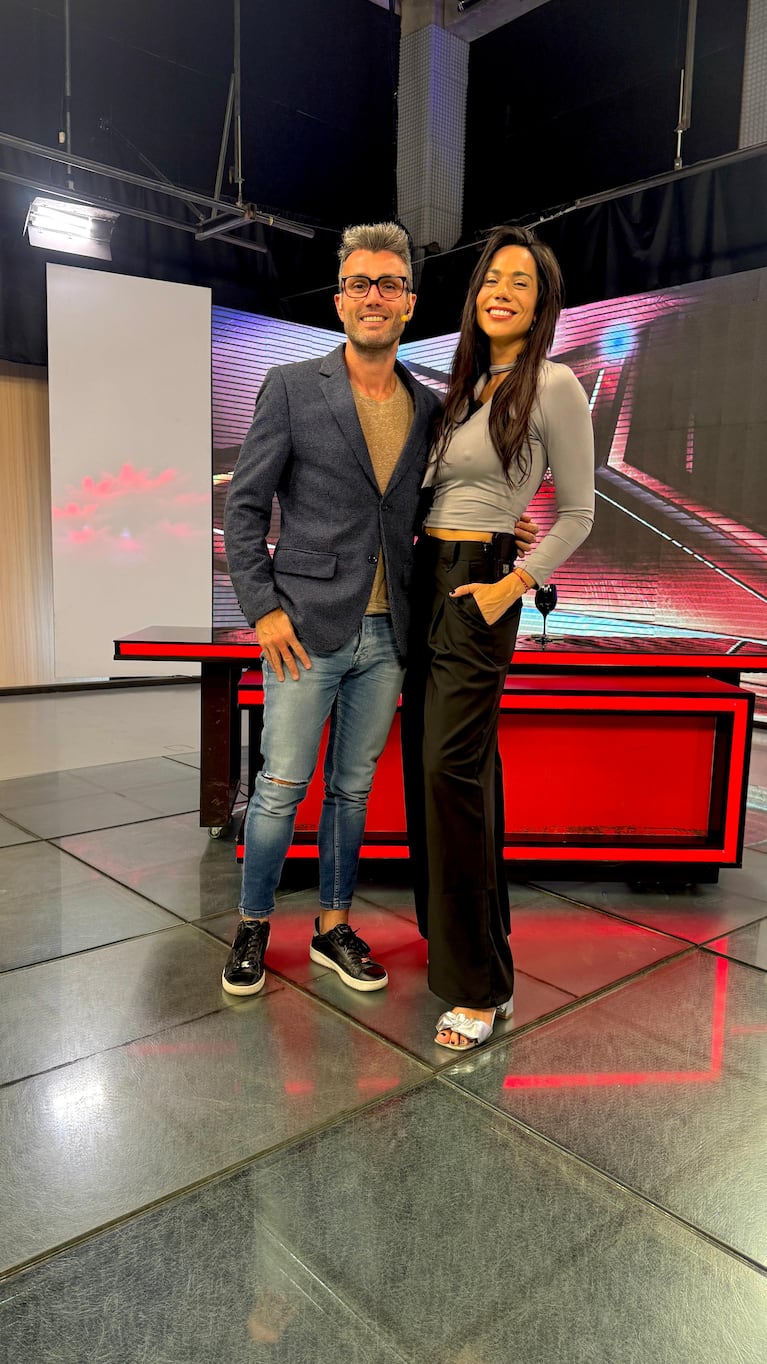 Joel Rossi y Florencia Epelbaum. (Foto: @florepelbaum)