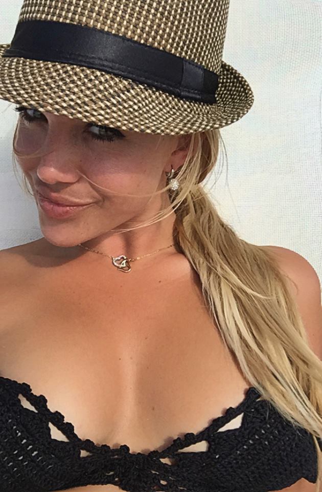 Johana Herbel, la novia del futbolista de Boca Sebastián Palacios. Foto: Facebook