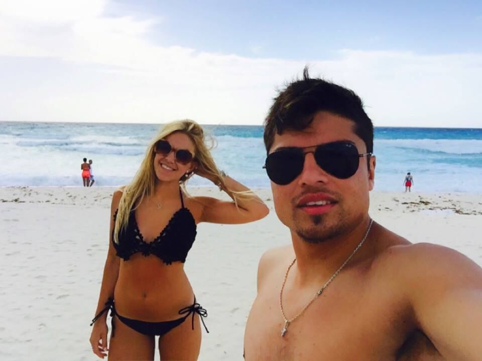 Johana Herbel, la novia del futbolista de Boca Sebastián Palacios. Foto: Facebook