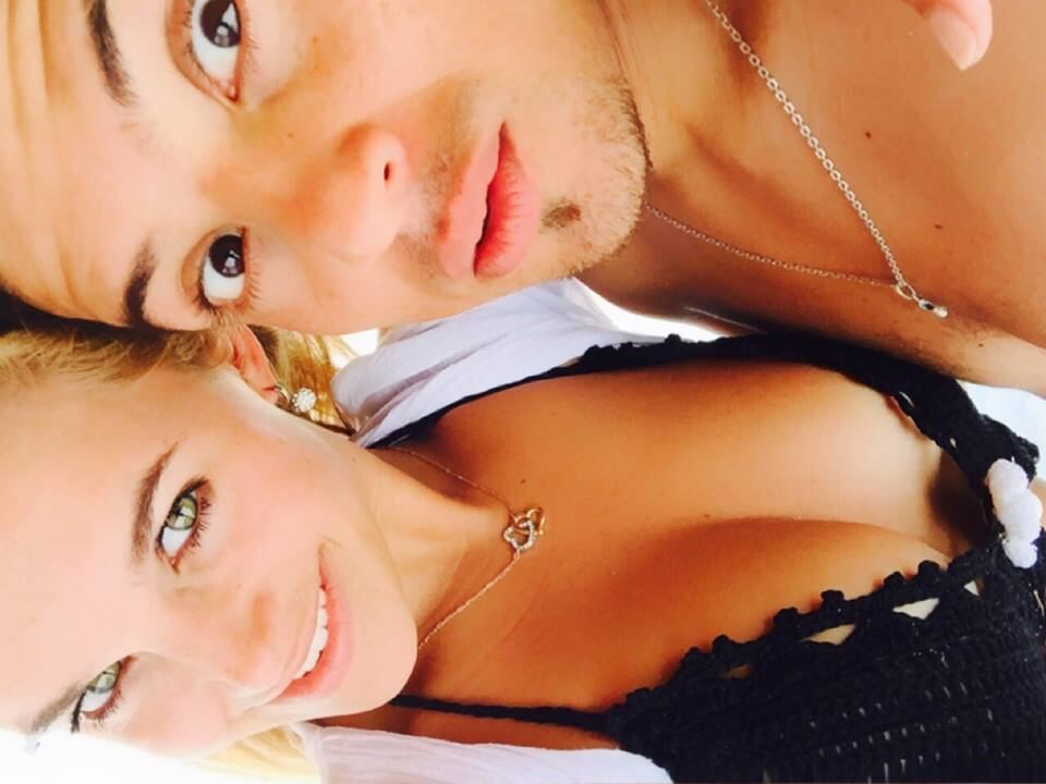 Johana Herbel, la novia del futbolista de Boca Sebastián Palacios. Foto: Facebook