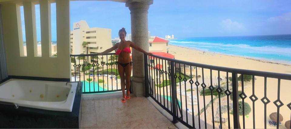 Johana Herbel, la novia del futbolista de Boca Sebastián Palacios. Foto: Facebook