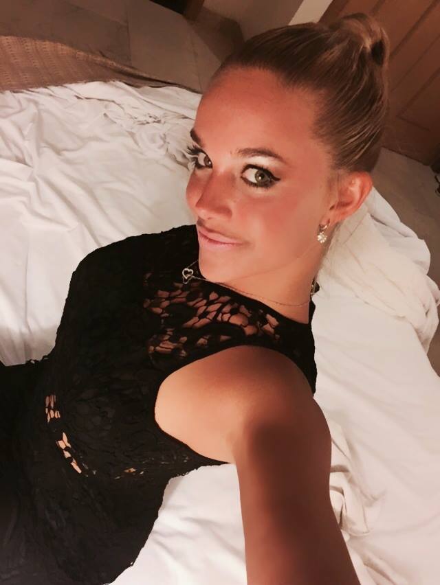 Johana Herbel, la novia del futbolista de Boca Sebastián Palacios. Foto: Facebook