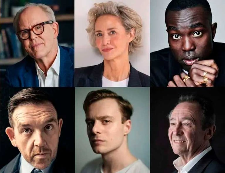John Lithgow, Janet McTeer, Paapa Essiedu. Nick Frost, Luke Thallon y Paul Whitehouse  son los nuevos protagonistas de la serie de Harry Potter (Fotos: web)
