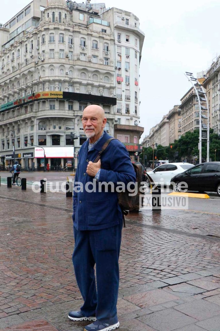 John Malkovich en Argentina (Foto: gentileza de prensa)