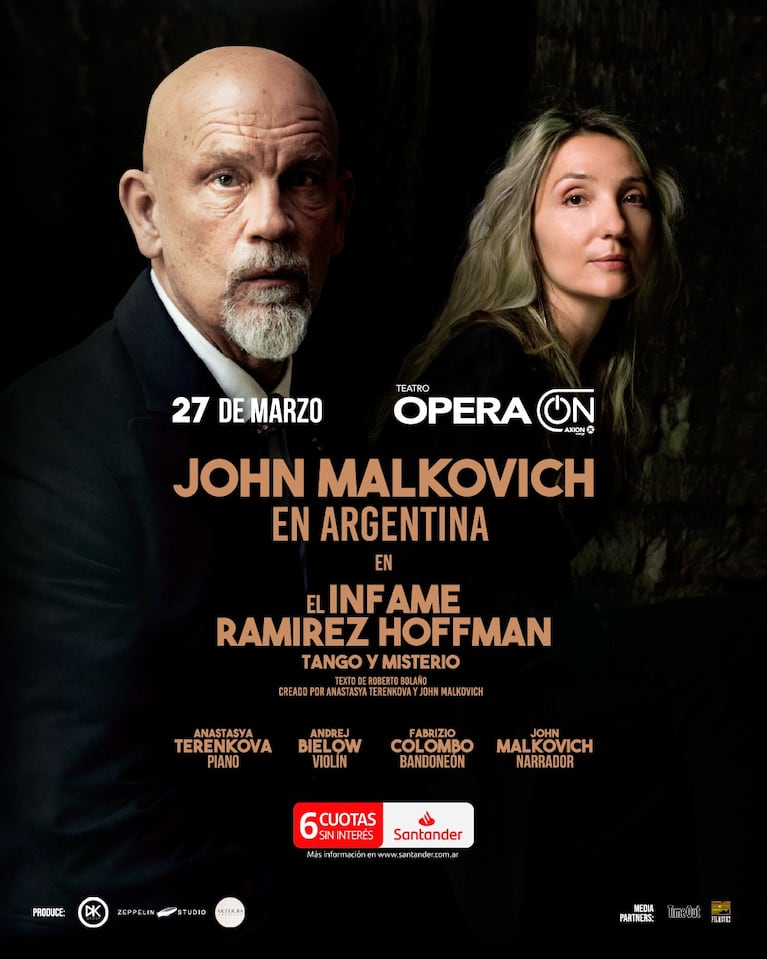 John Malkovich en Buenos Aires: fecha, lugar y entradas para la única función 