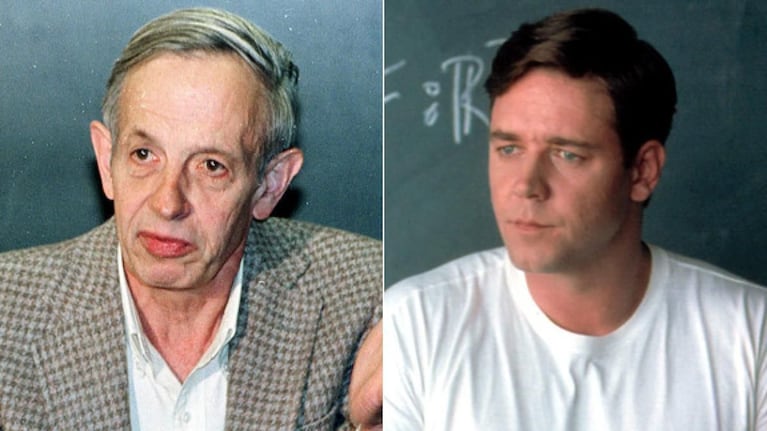 John Nash, el ganador del premio Nobel que fue interpretado por Russell Crowe