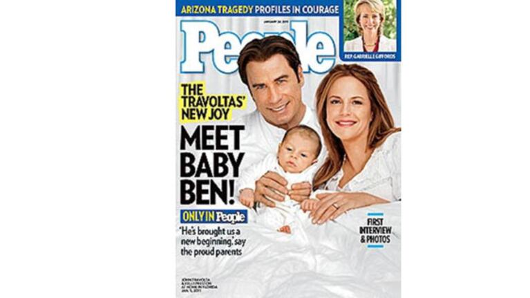 John Travolta y Kelly Preston presentaron a su hijo Benjamin