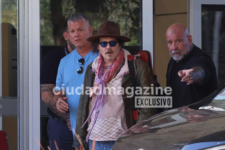 Johnny Depp en Argentina (Foto: RS Fotos)
