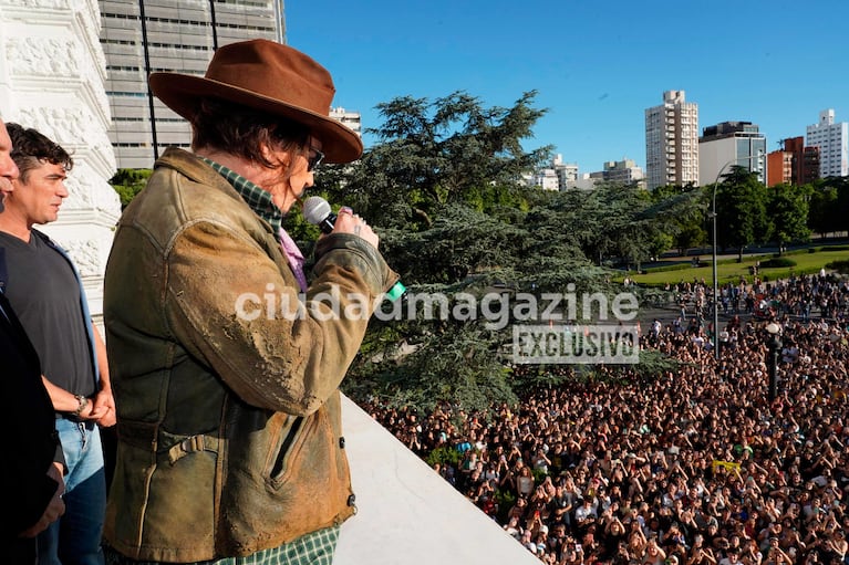 Johnny Depp en La Plata (Foto: RS Fotos)