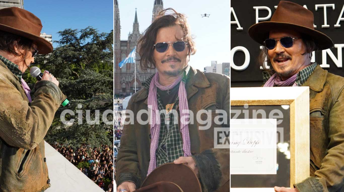 Johnny Depp revoluciono La Plata con su presencia (Fotos: RS Fotos)
