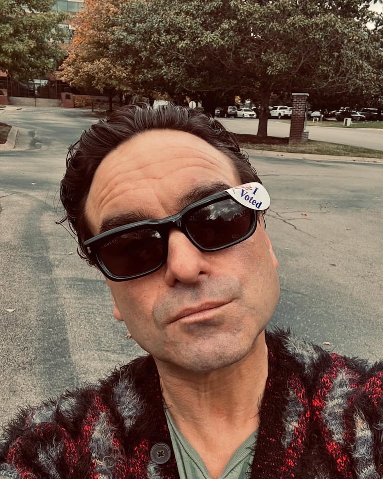 Johnny Galecki en la actualidad. Foto: Instagram @sanctionedjohnnygalecki