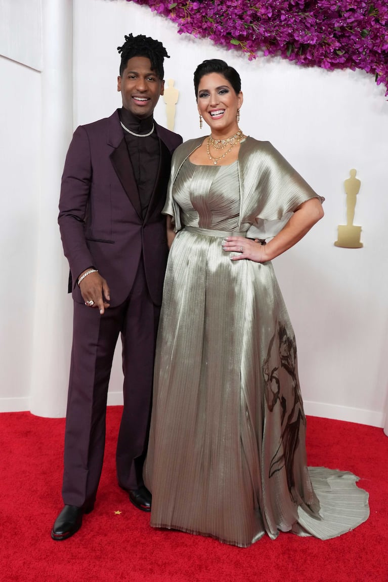 Jon Batiste y Suleika Jaouad (Fotos: AP, EFE, Reuters)