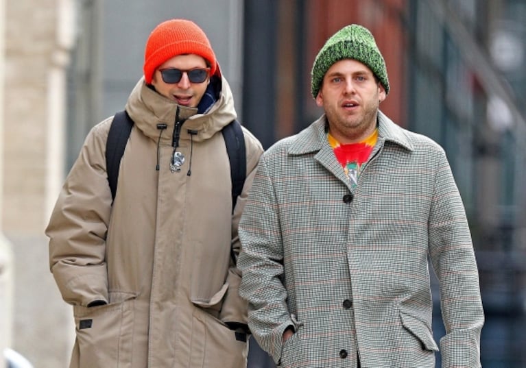 Jonah Hill y Michael Cera tuvieron una rápida “súper reunión” en Nueva York