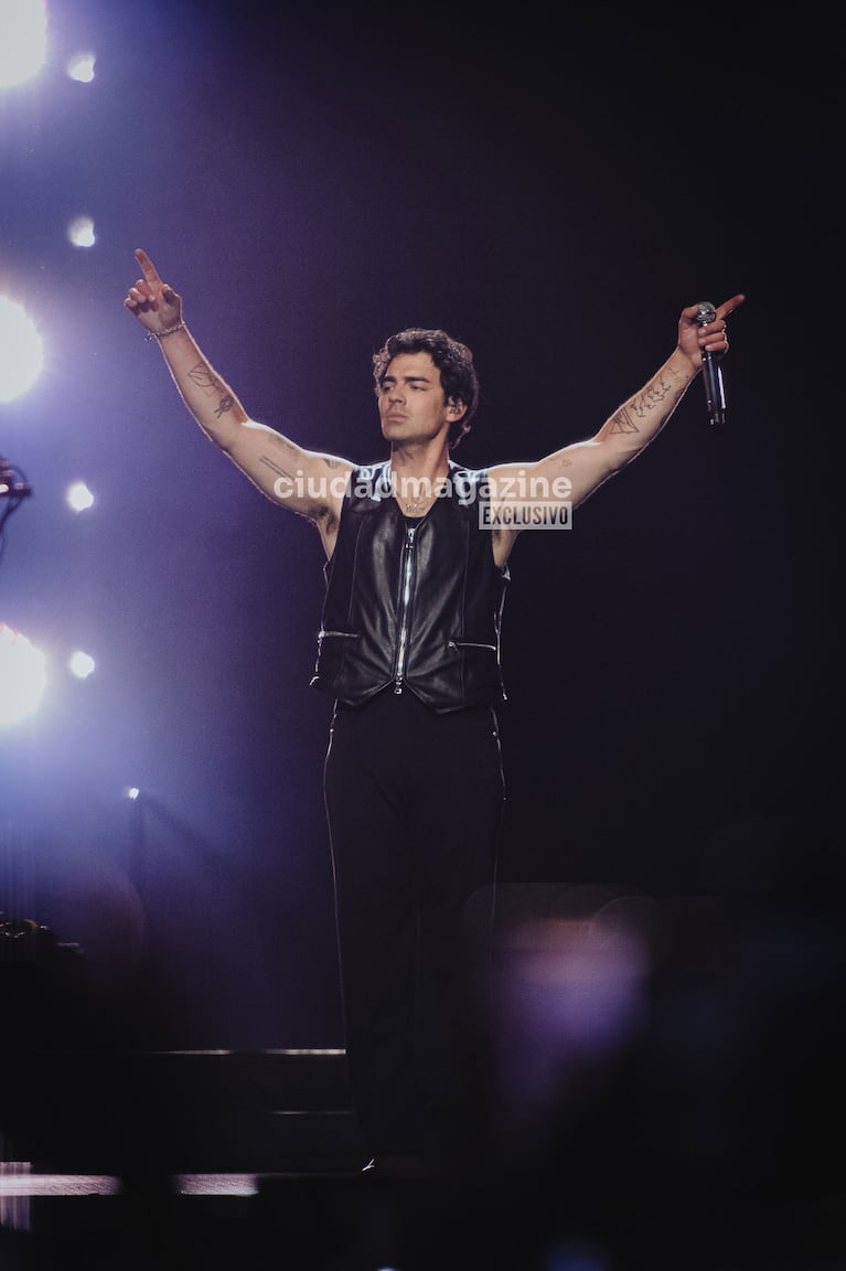 Jonas Brothers en su primer show en Buenos Aires (Foto: Movilpress).