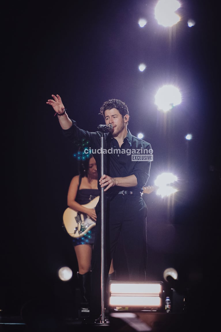 Jonas Brothers en su primer show en Buenos Aires (Foto: Movilpress).