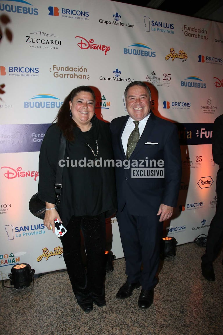 Jorge "Carna" Crivelli y Claudia Ares (Foto: Movilpress)