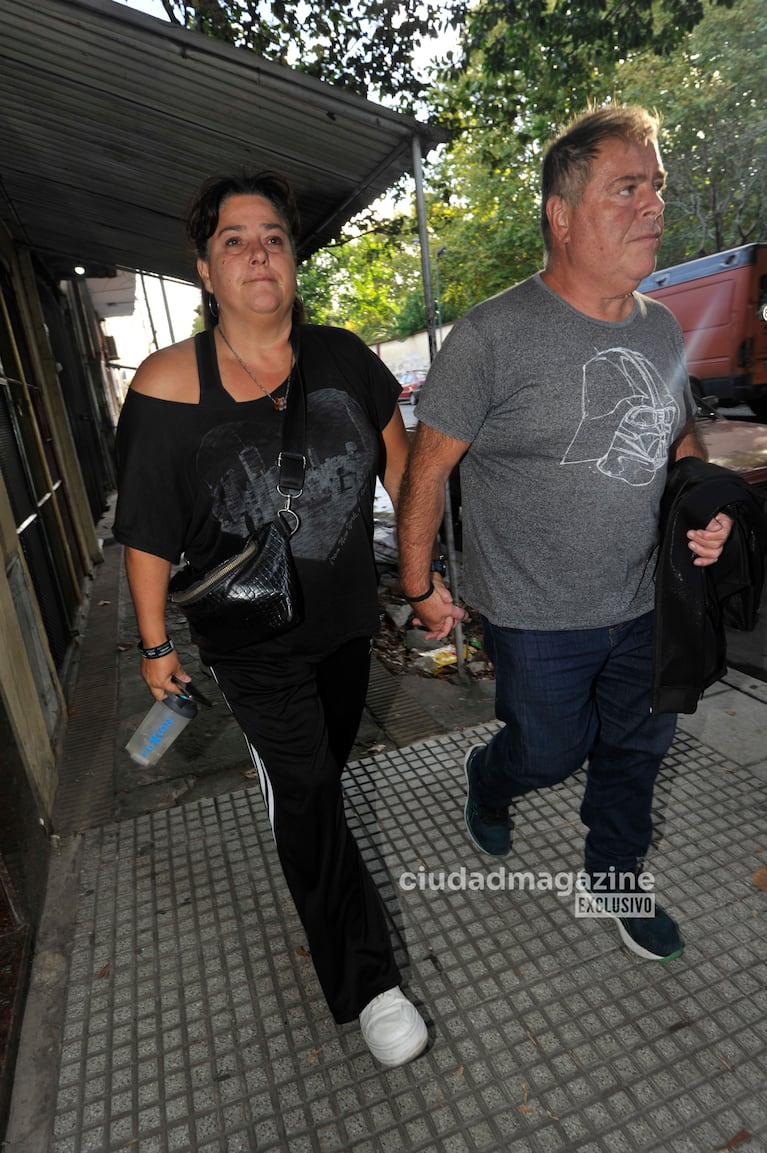 Jorge Carna Crivelli y esposa (Foto: Movilpress)
