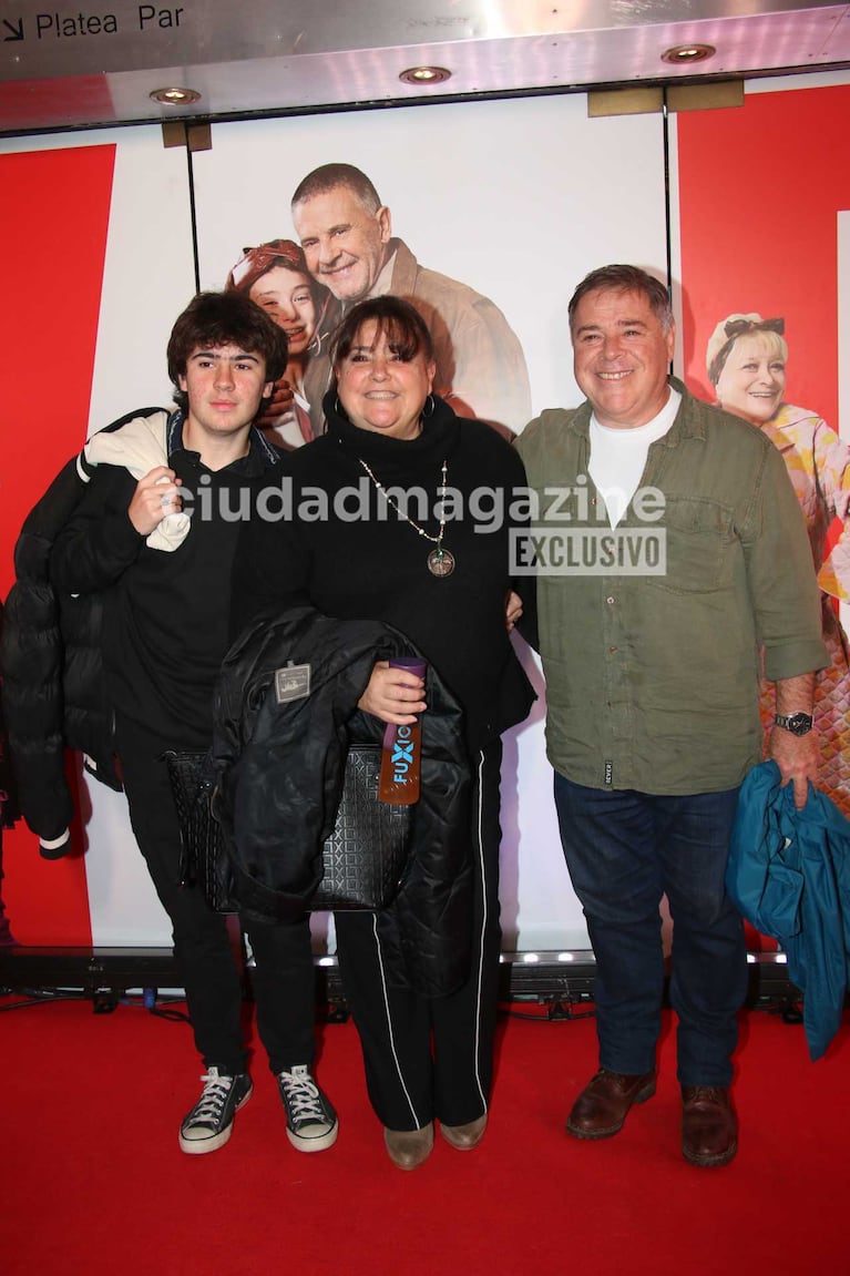 Jorge "Carna" Crivelli y familia (Foto: Movilpress)