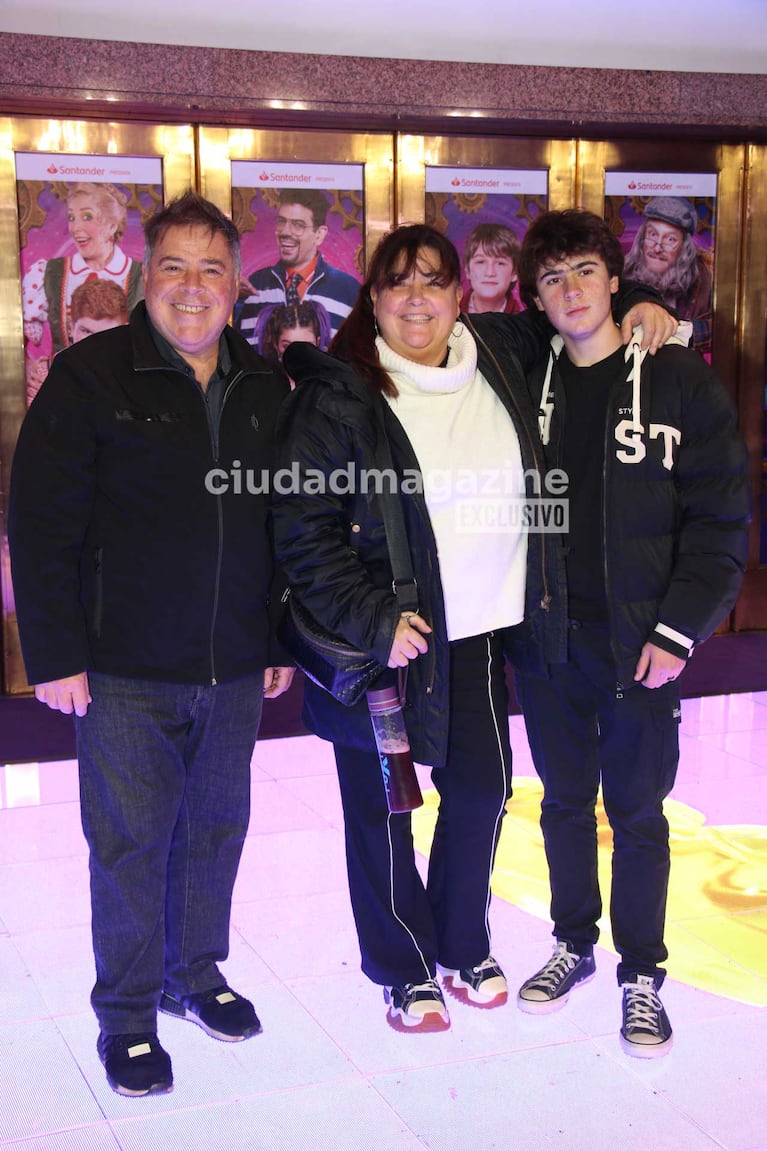 Jorge "Carna" Crivelli y familia (Foto: Movilpress)