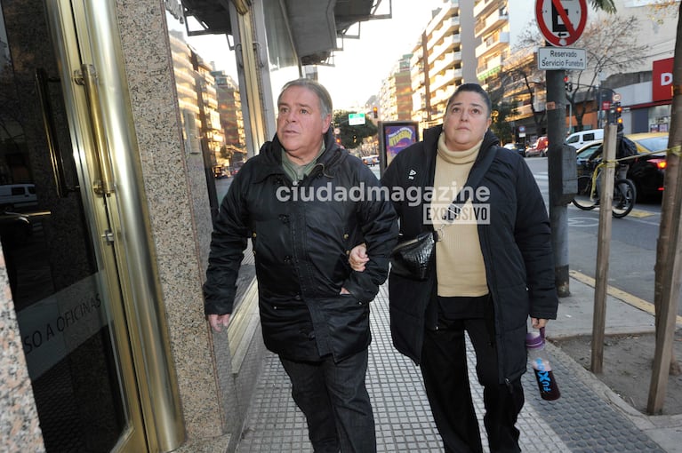 Jorge "Carna" Crivelli y su esposa Carla (Foto: Movilpress)