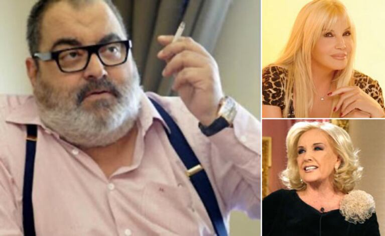 Jorge Lanata habló de Susana Giménez y Mirtha Legrand. (Fotos: archivo Web)