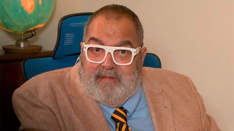 Jorge Lanata, internado en Estados Unidos por un cuadro de infección urinaria