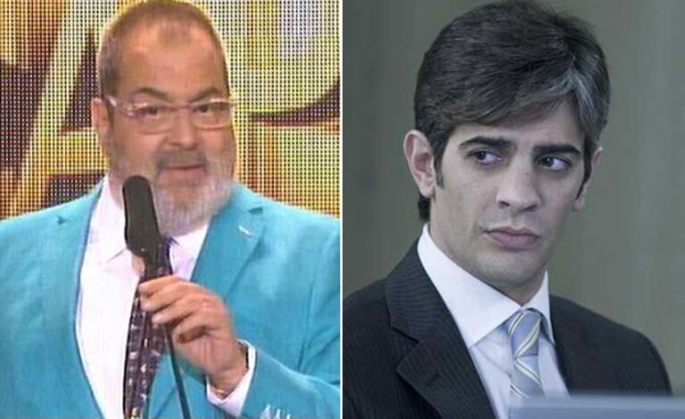 Jorge Lanata y Pablo Echarri, la grieta de la grieta. (Fotos: captura El Trece y archivo Telefe)