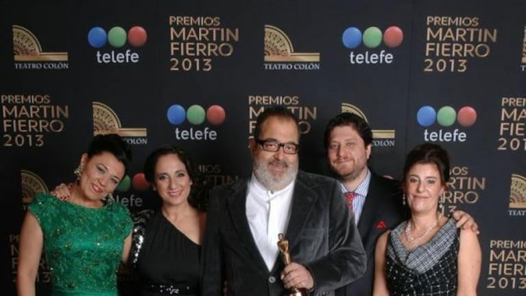 Jorge Lanata y su equipo radial. (Foto: Telefe)
