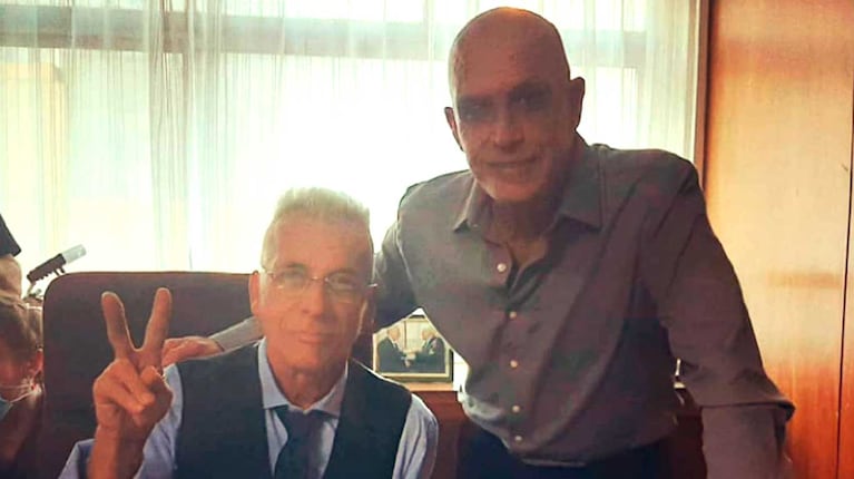 Jorge Lorenzo con Gerardo Romano (Foto: Instagram @jorlorenzook)