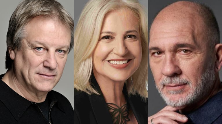 Jorge Marrale, Mercedes Morán y Darío Grandinetti