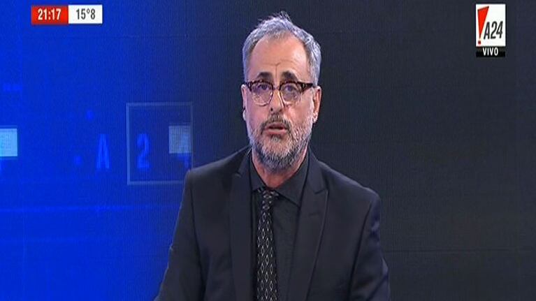 Jorge Rial abandonará el prime time de A24 por decisión propia. Foto: TV