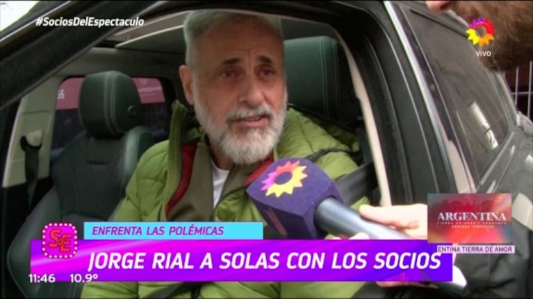 Jorge Rial aclaró cómo está su vínculo con Morena tras la pelea mediática