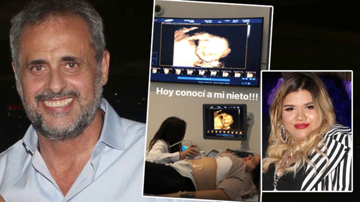  Jorge Rial acompañó a su hija Morena a hacerse una ecografía