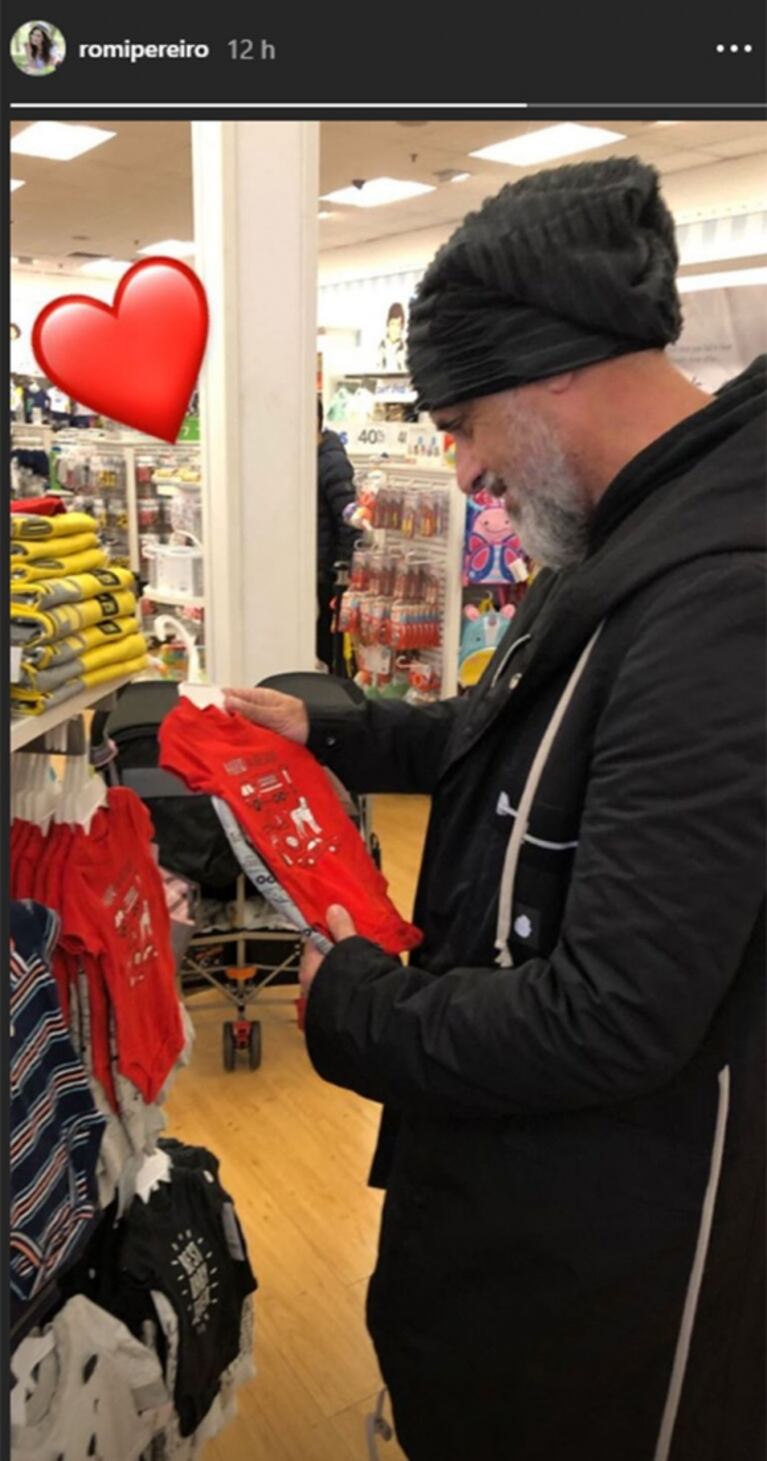 Jorge Rial compró el primer regalito para el hijo de Morena