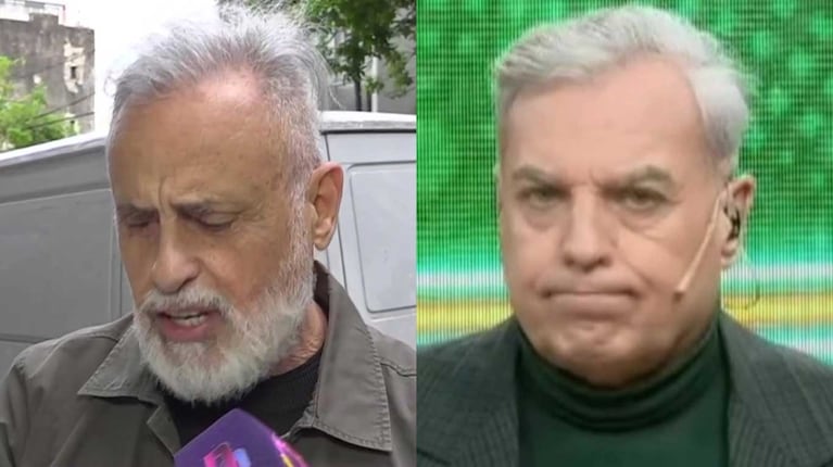 Jorge Rial fue durísimo con Carlos Monti y lo dio por muerto (Fotos: capturas eltrece y Net TV)