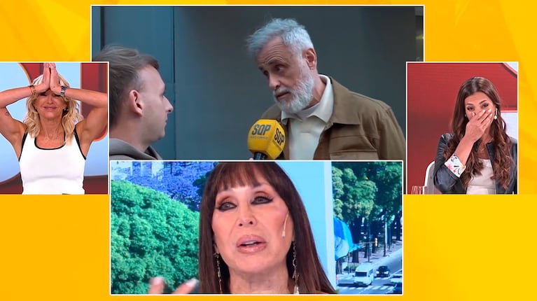 Jorge Rial fue muy picante con Moria Casán y habló de Sofía Gala (captura de SQP, América TV)