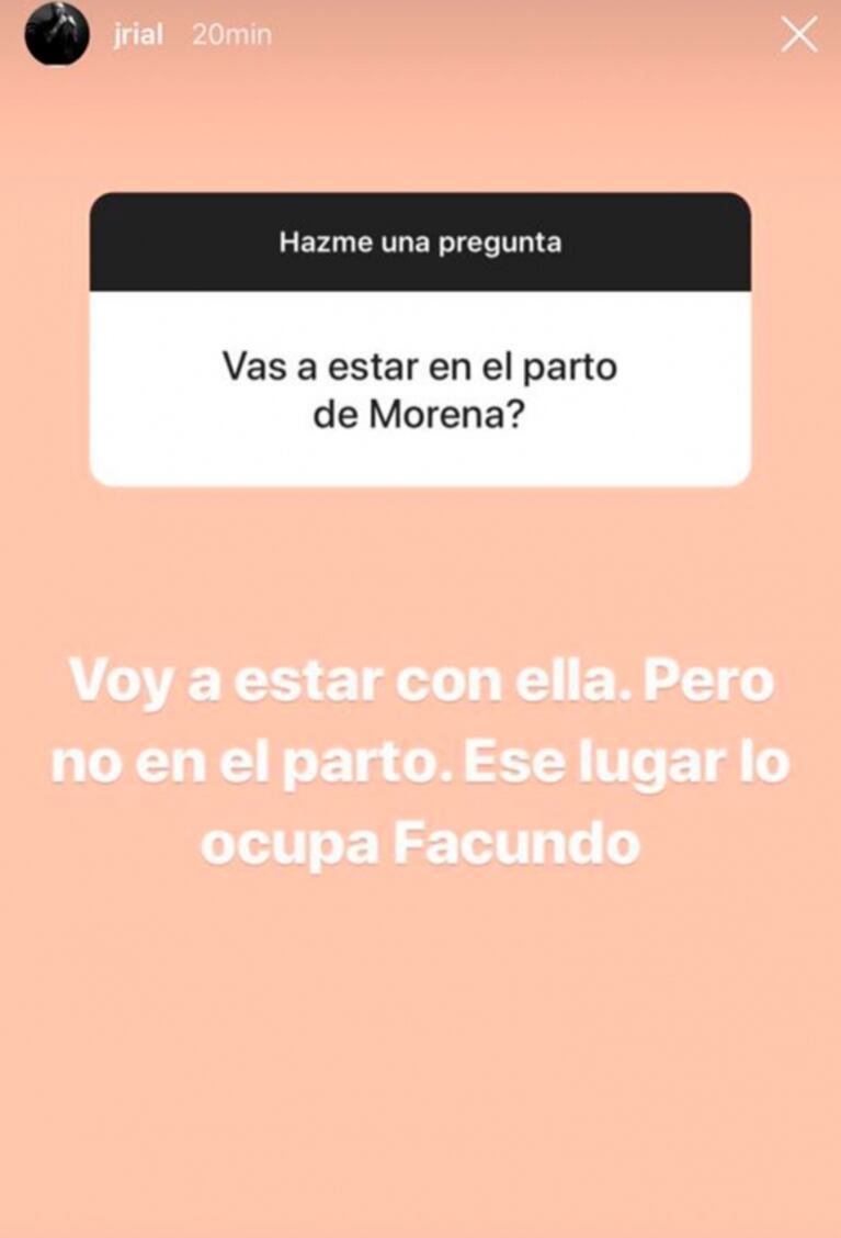 Jorge Rial habló de su relación con Morena y ¿estará en el parto de su nieto?: "Ese lugar lo ocupa Facundo"