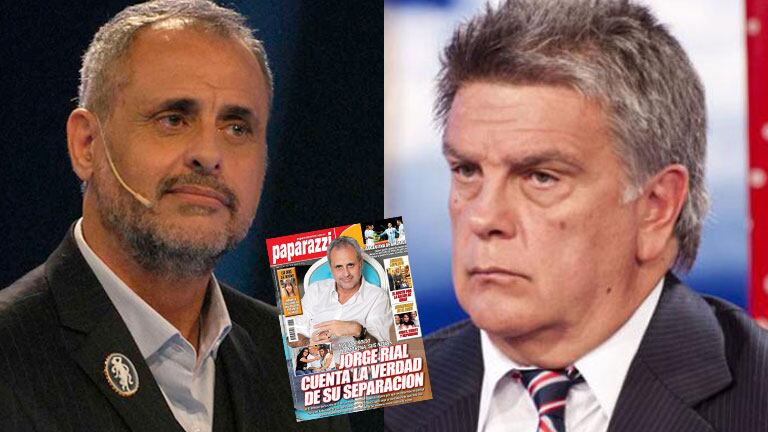 Jorge Rial habló del alejamiento de Ventura de Paparazzi (Fotos: Web y Paparazzi). 